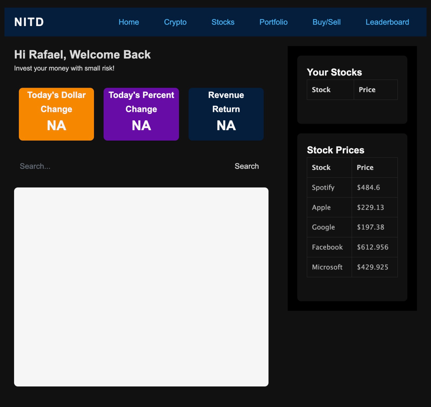 Stock Market Simulation